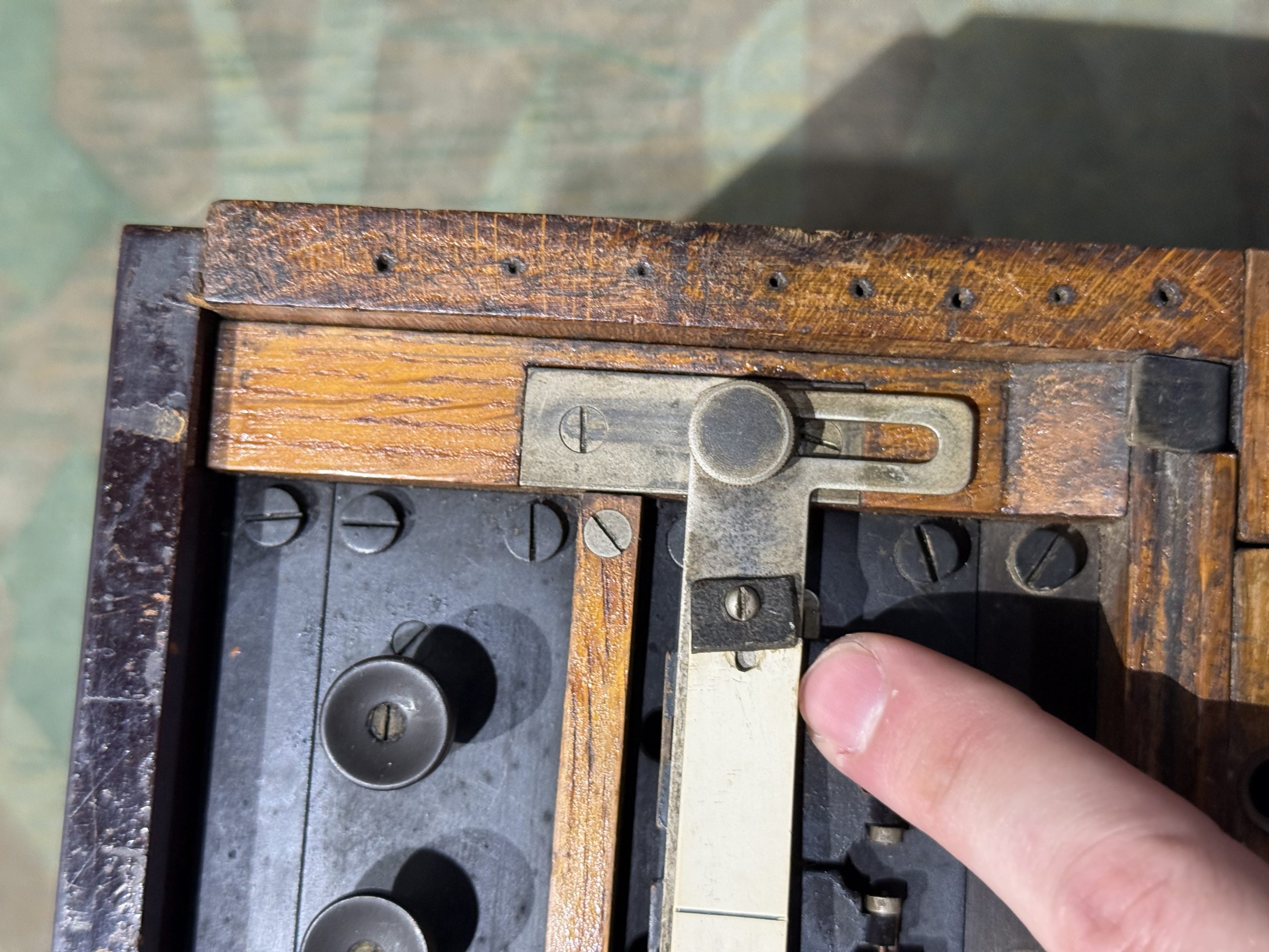 Original WW2 German 10 Line Switchboard Klappenschrank 1940 Dated Working Condition w/ Transit Lid - Image 37