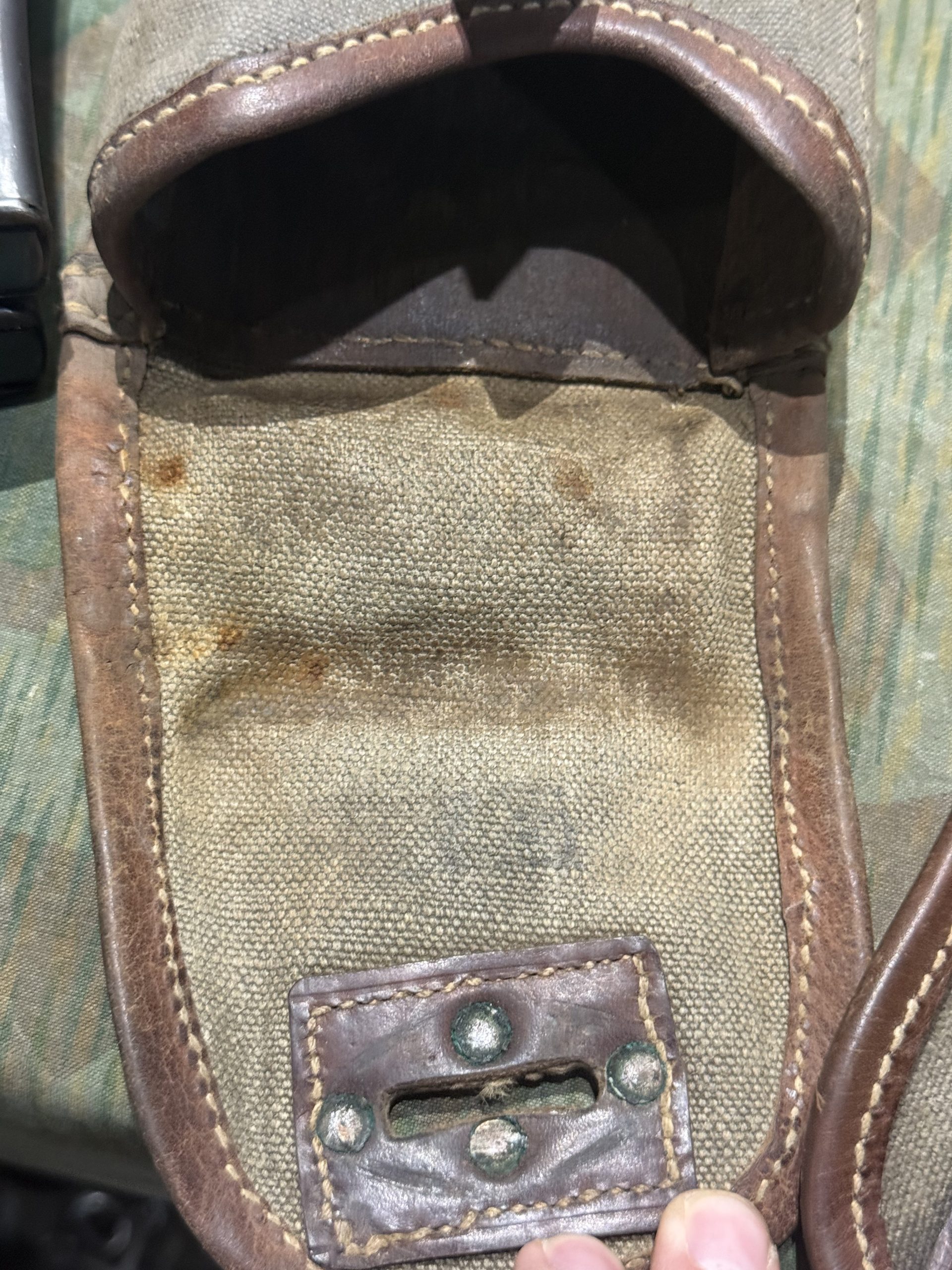 Original WW2 German MG13 8x Magazines w/ Carry Pouches - Image 10