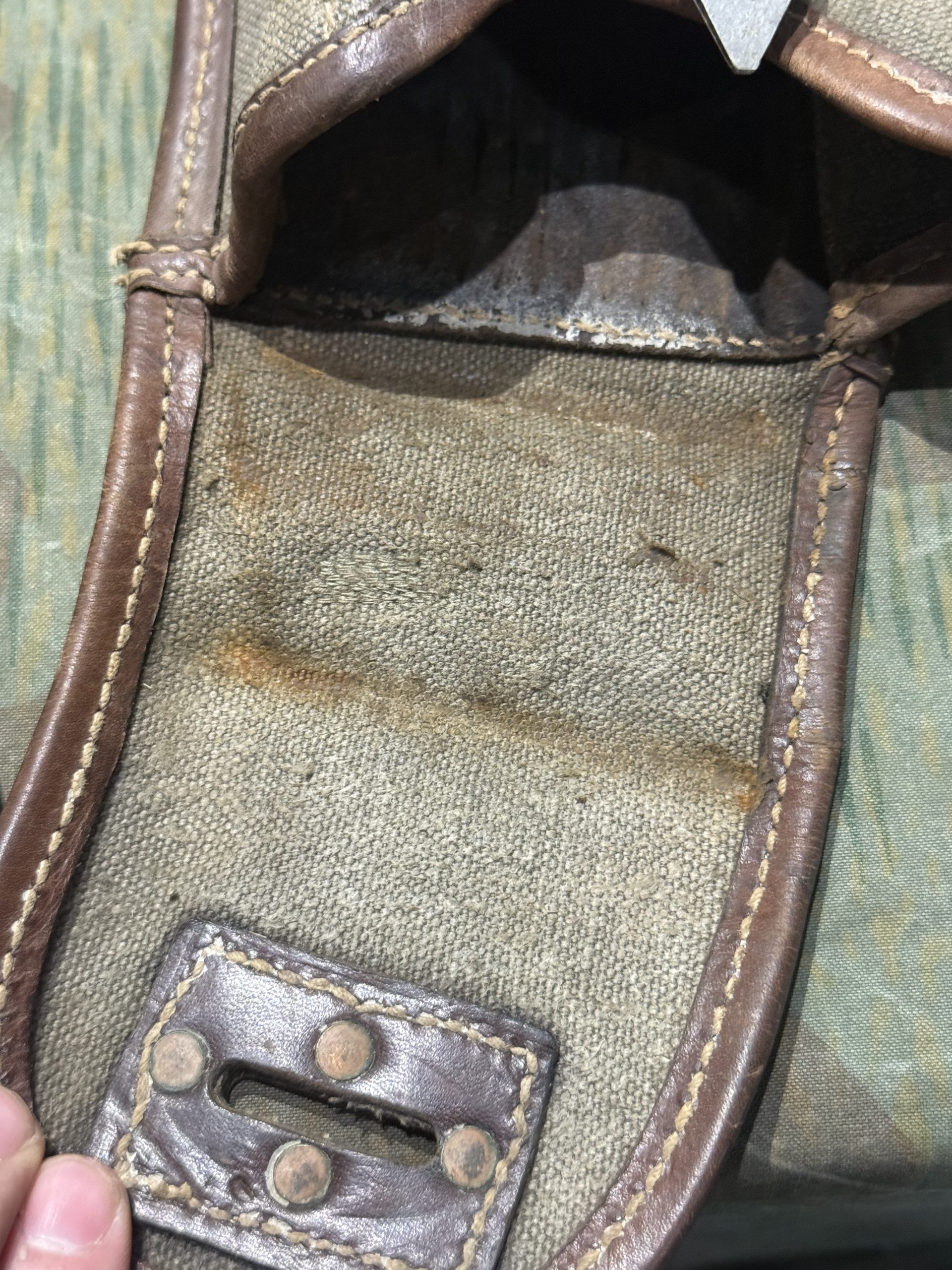 Original WW2 German MG13 8x Magazines w/ Carry Pouches - Image 12