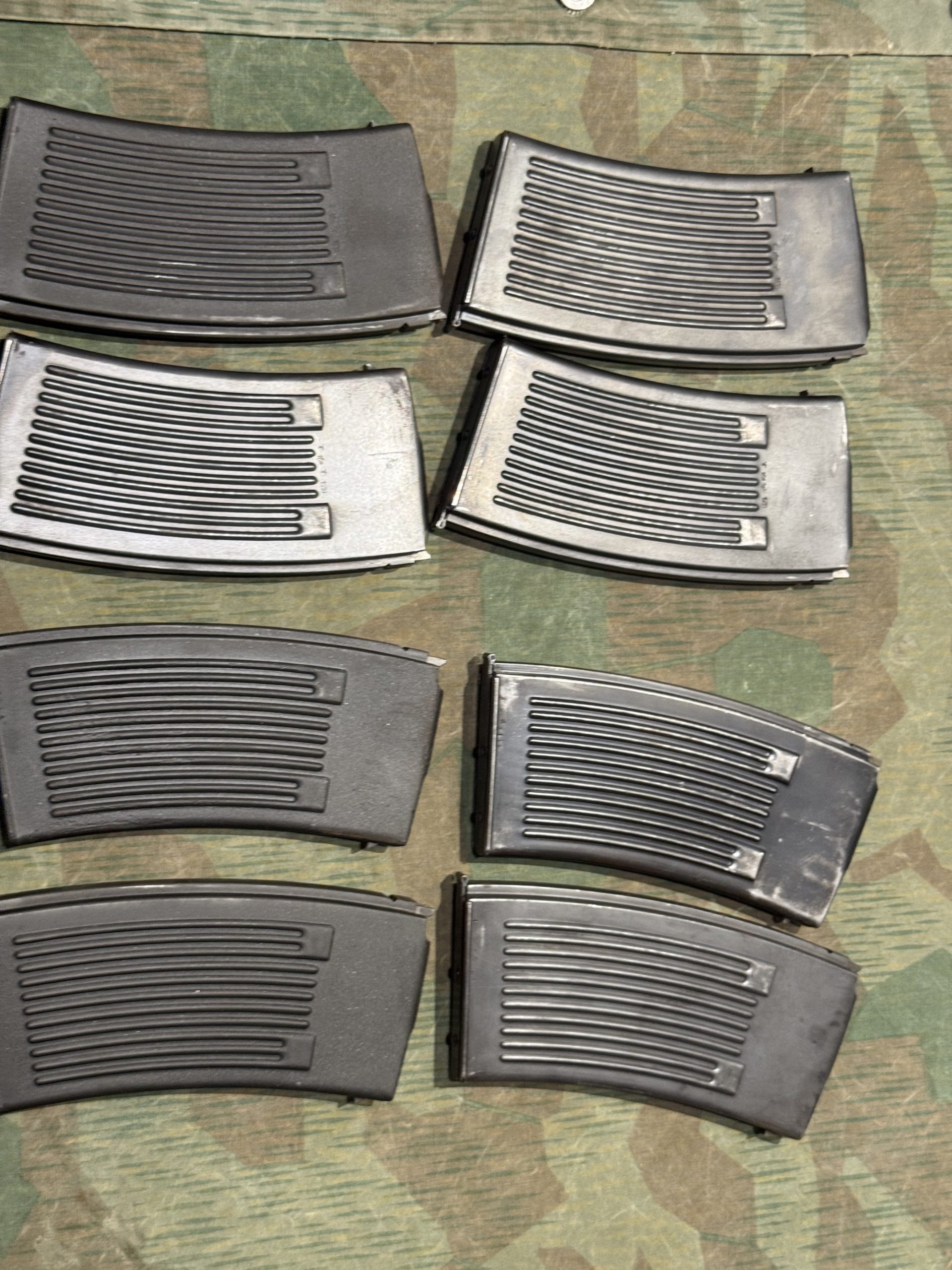 Original WW2 German MG13 8x Magazines w/ Carry Pouches - Image 23