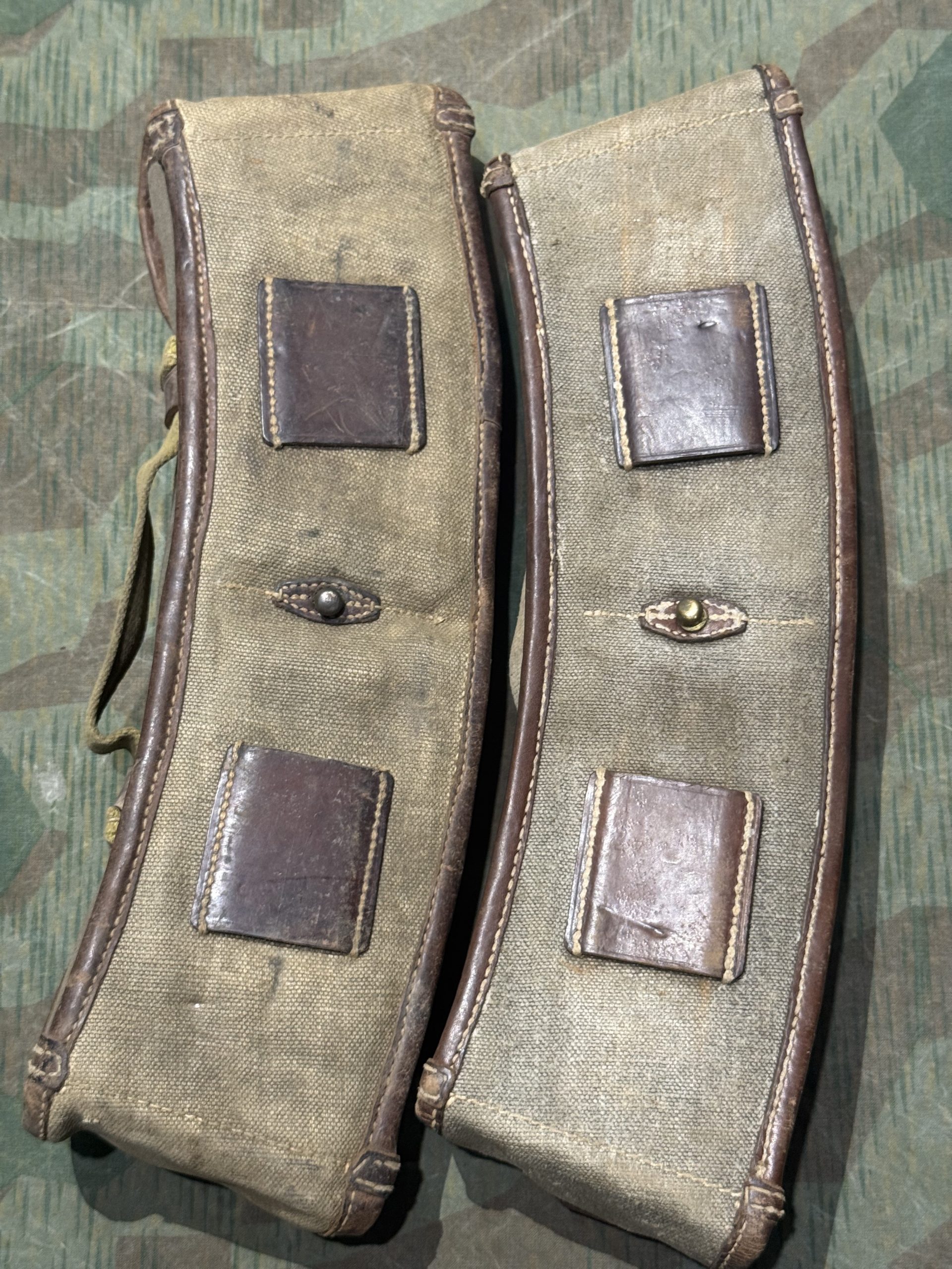 Original WW2 German MG13 8x Magazines w/ Carry Pouches - Image 29