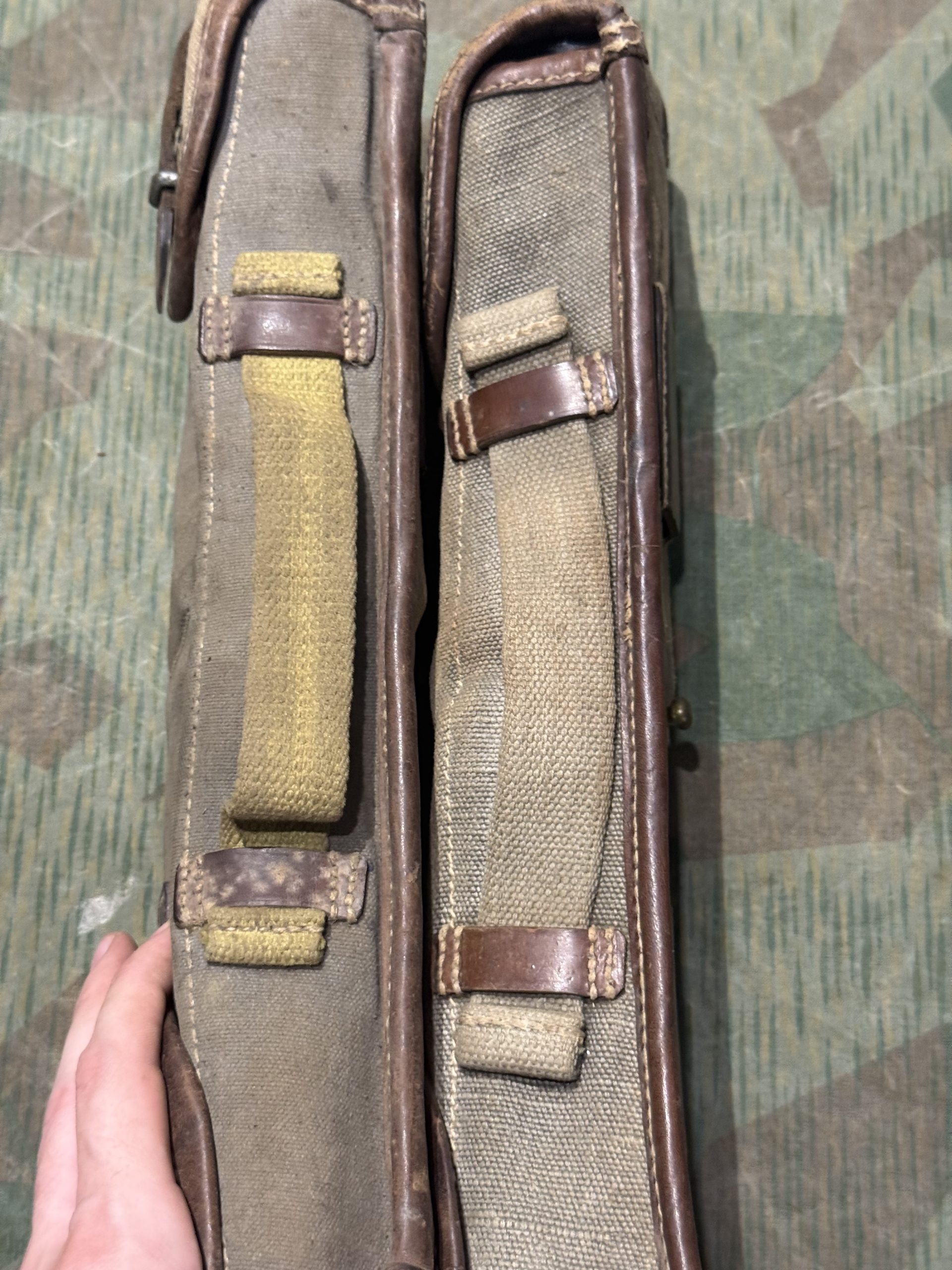 Original WW2 German MG13 8x Magazines w/ Carry Pouches - Image 30