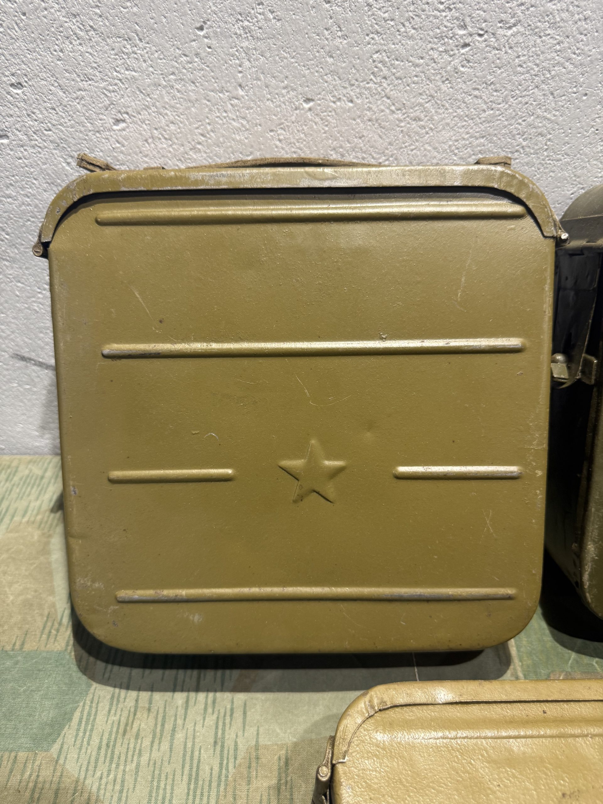 Original WW1 / WW2 Soviet Russian USSR Maxim M1910 Ammo Can 7.62X54 Very Good Cond. - Image 2