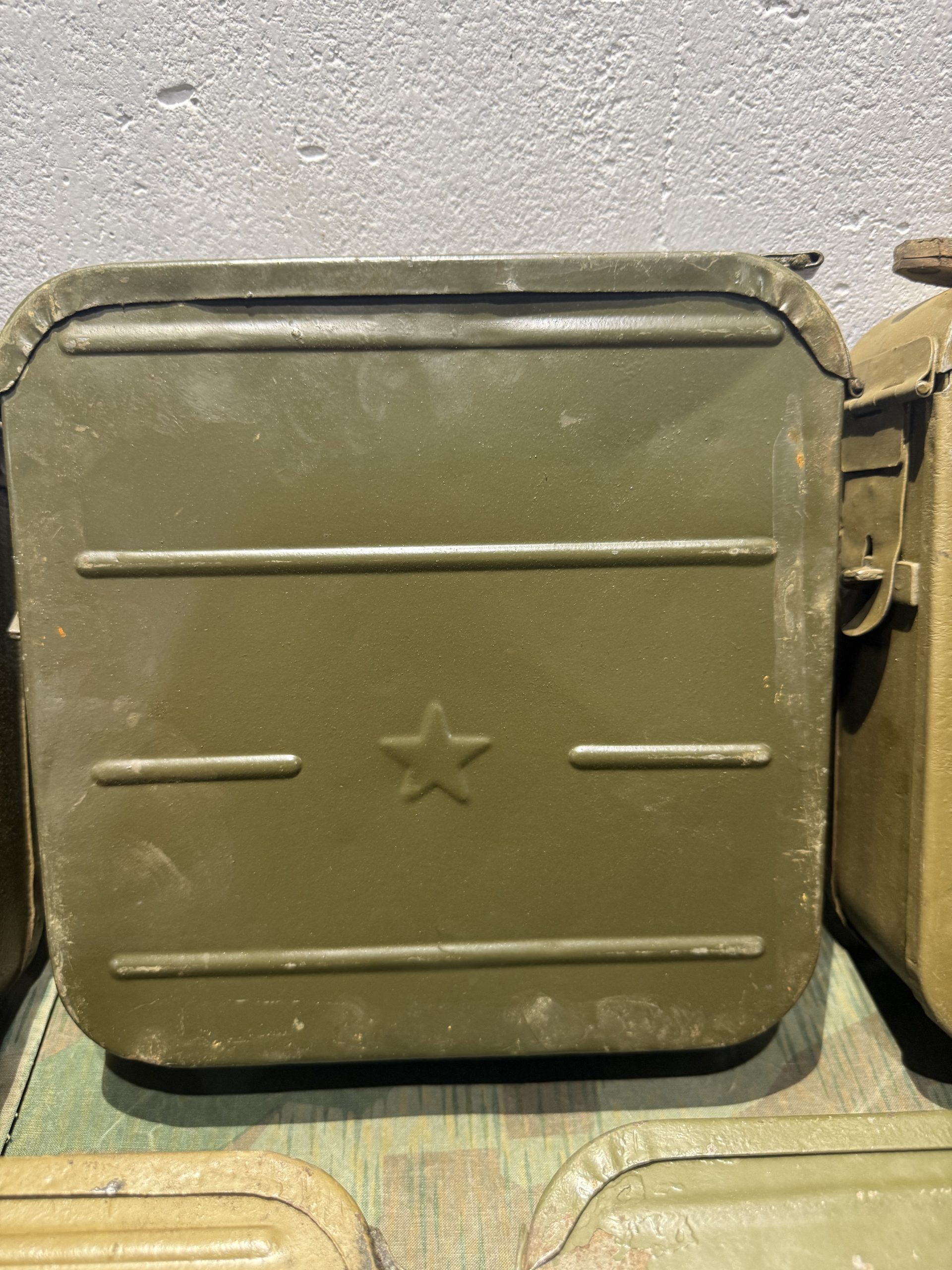 Original WW1 / WW2 Soviet Russian USSR Maxim M1910 Ammo Can 7.62X54 Very Good Cond. - Image 3