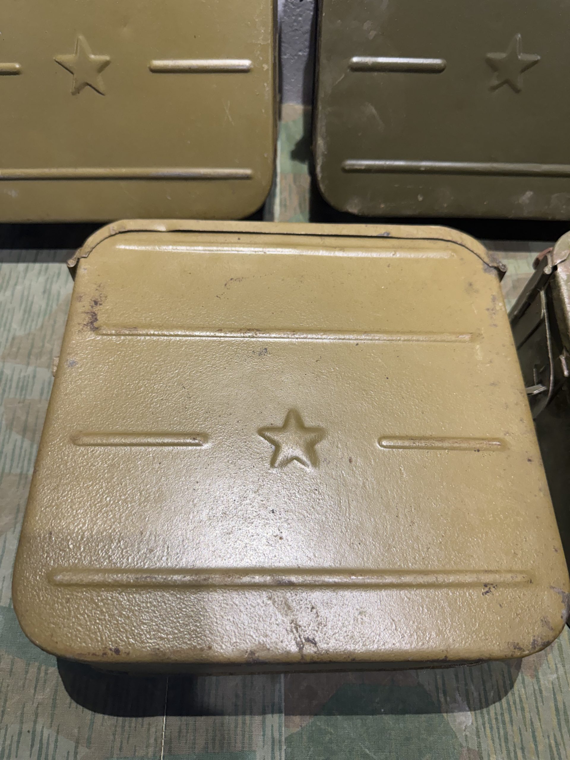Original WW1 / WW2 Soviet Russian USSR Maxim M1910 Ammo Can 7.62X54 Very Good Cond. - Image 5
