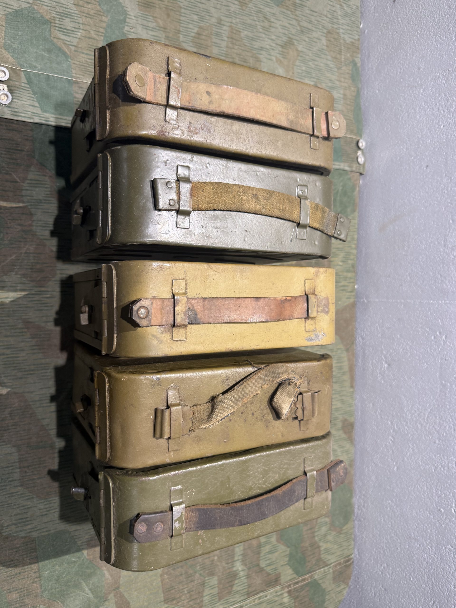 Original WW1 / WW2 Soviet Russian USSR Maxim M1910 Ammo Can 7.62X54 Very Good Cond. - Image 7