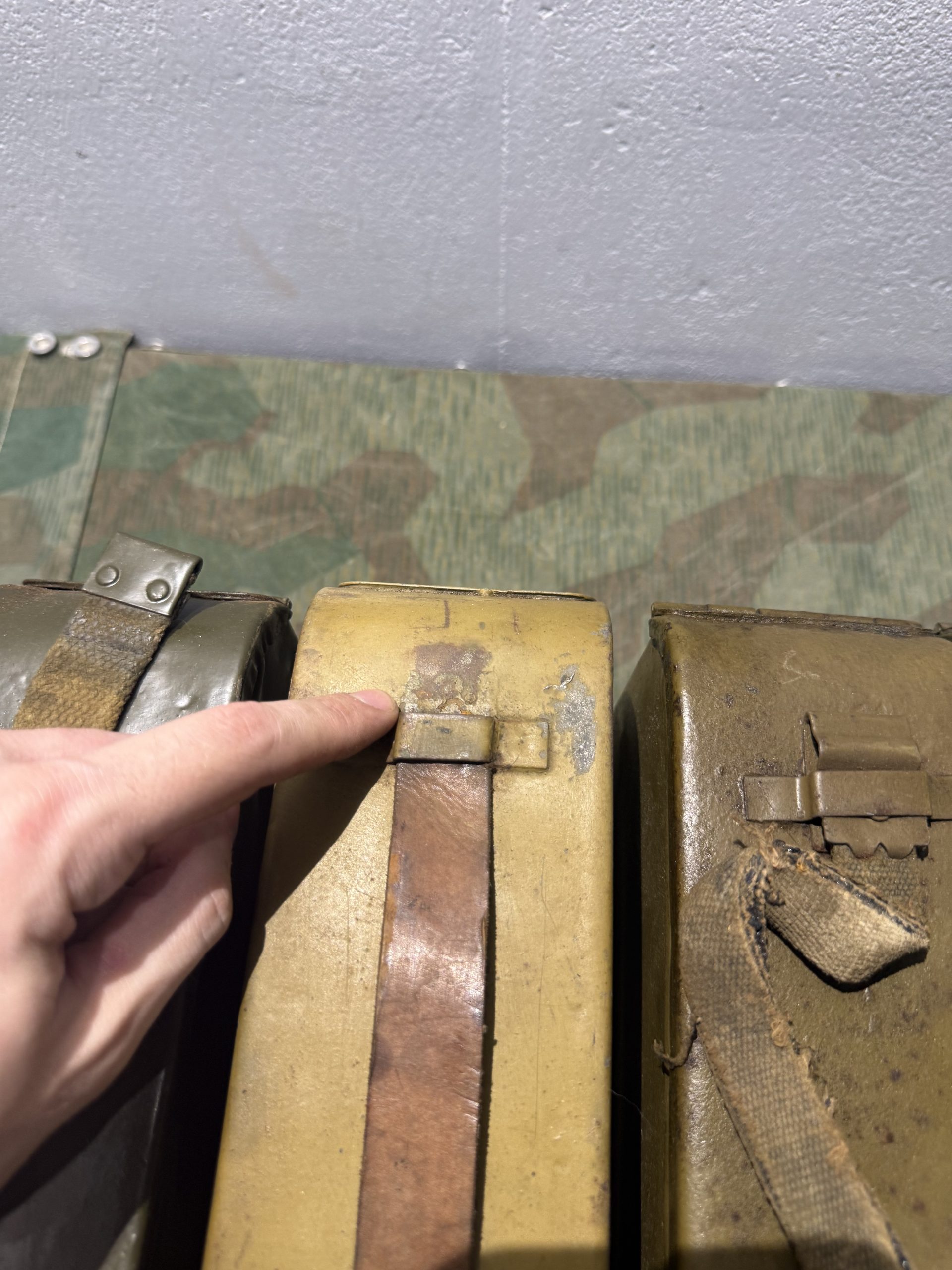 Original WW1 / WW2 Soviet Russian USSR Maxim M1910 Ammo Can 7.62X54 Very Good Cond. - Image 8