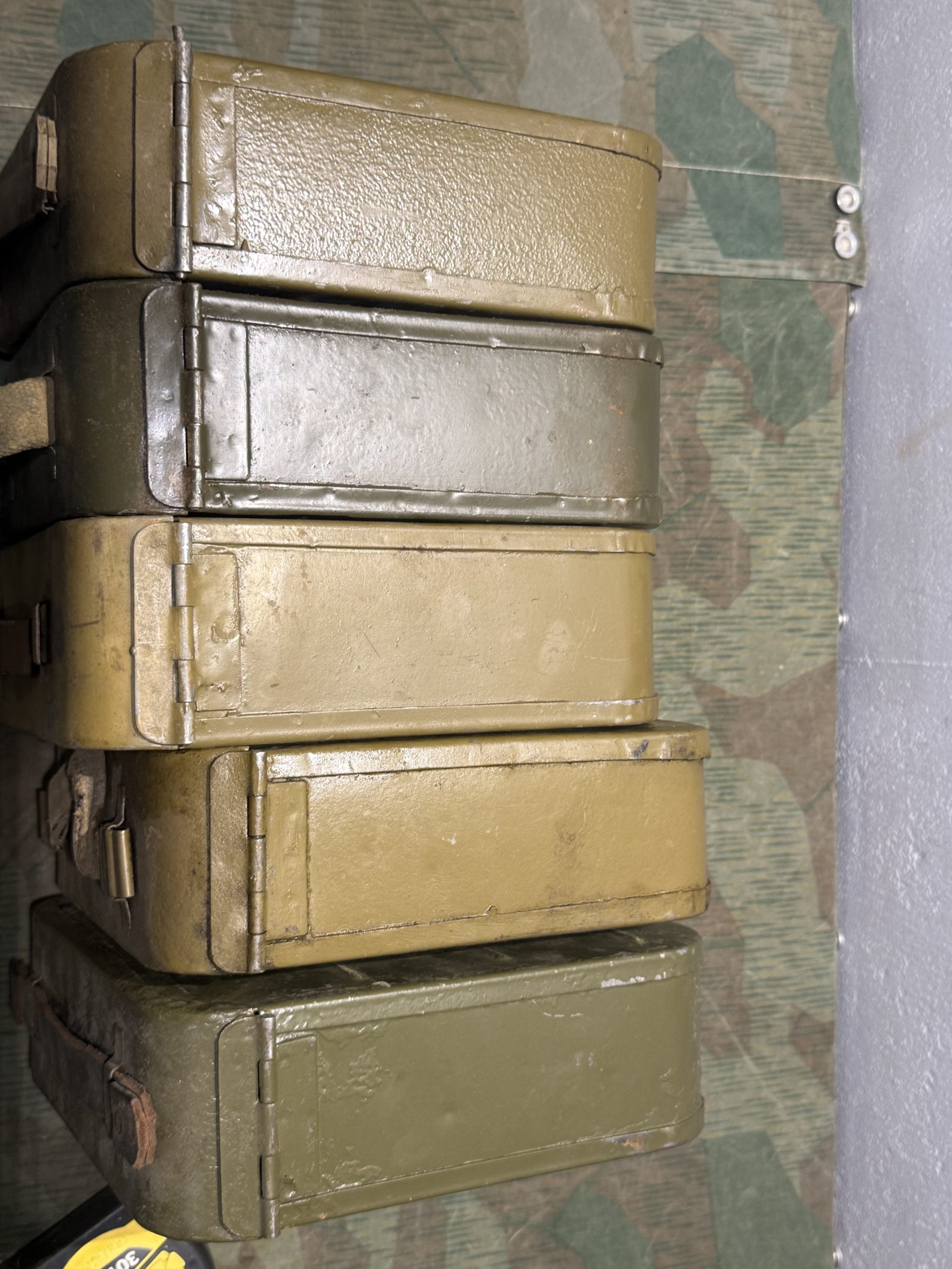 Original WW1 / WW2 Soviet Russian USSR Maxim M1910 Ammo Can 7.62X54 Very Good Cond. - Image 11