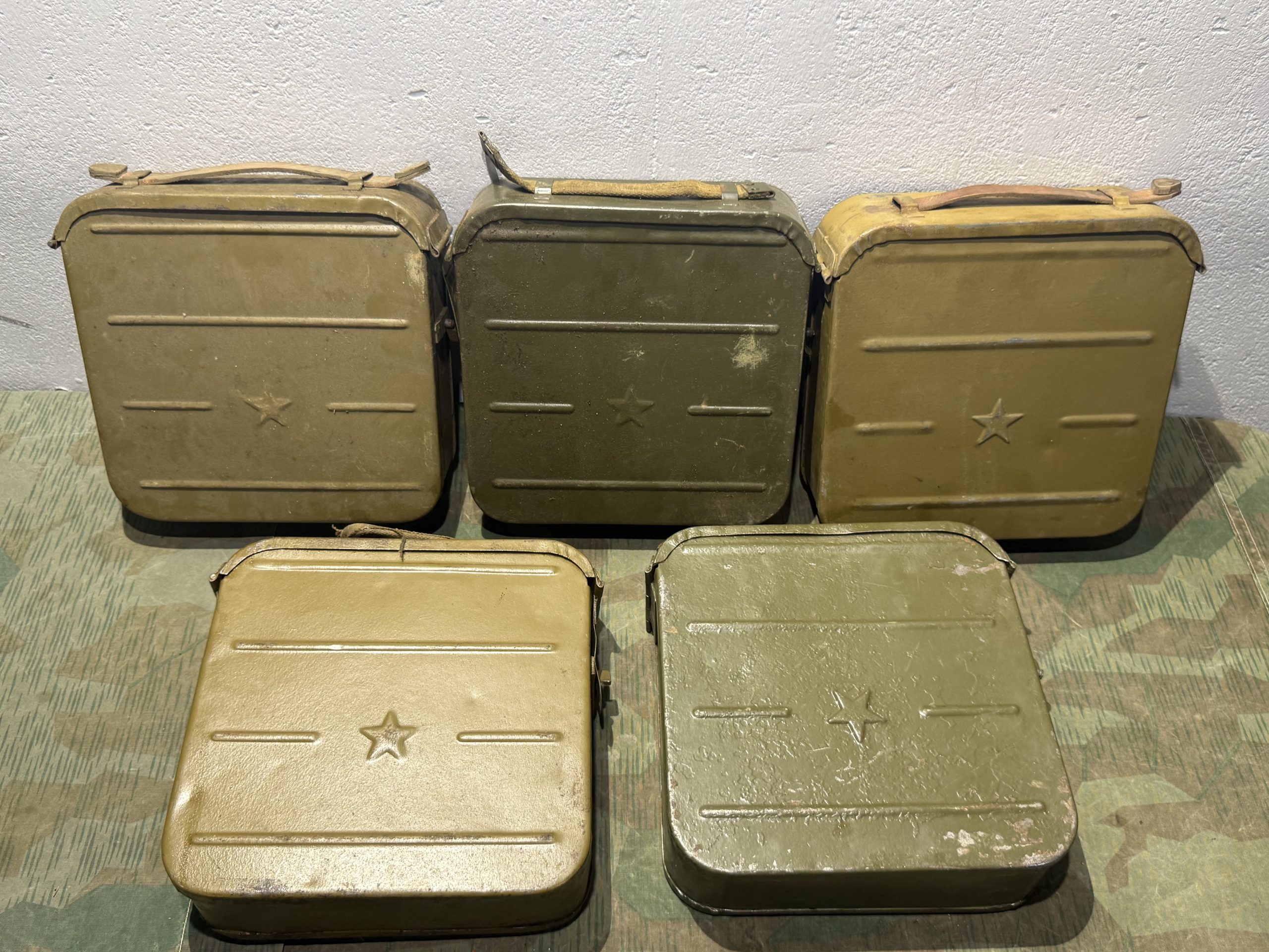 Original WW1 / WW2 Soviet Russian USSR Maxim M1910 Ammo Can 7.62X54 Very Good Cond. - Image 12
