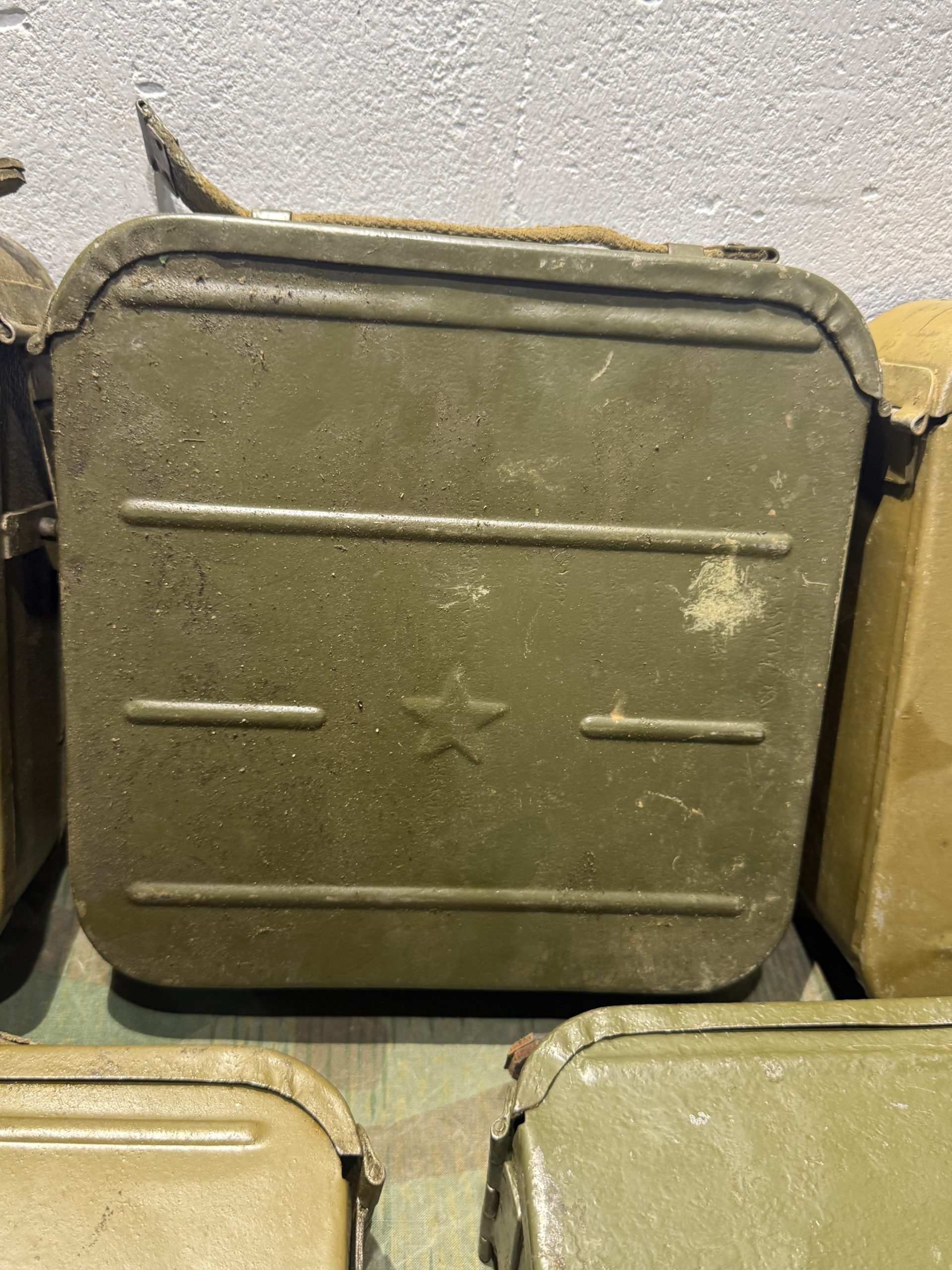 Original WW1 / WW2 Soviet Russian USSR Maxim M1910 Ammo Can 7.62X54 Very Good Cond. - Image 14