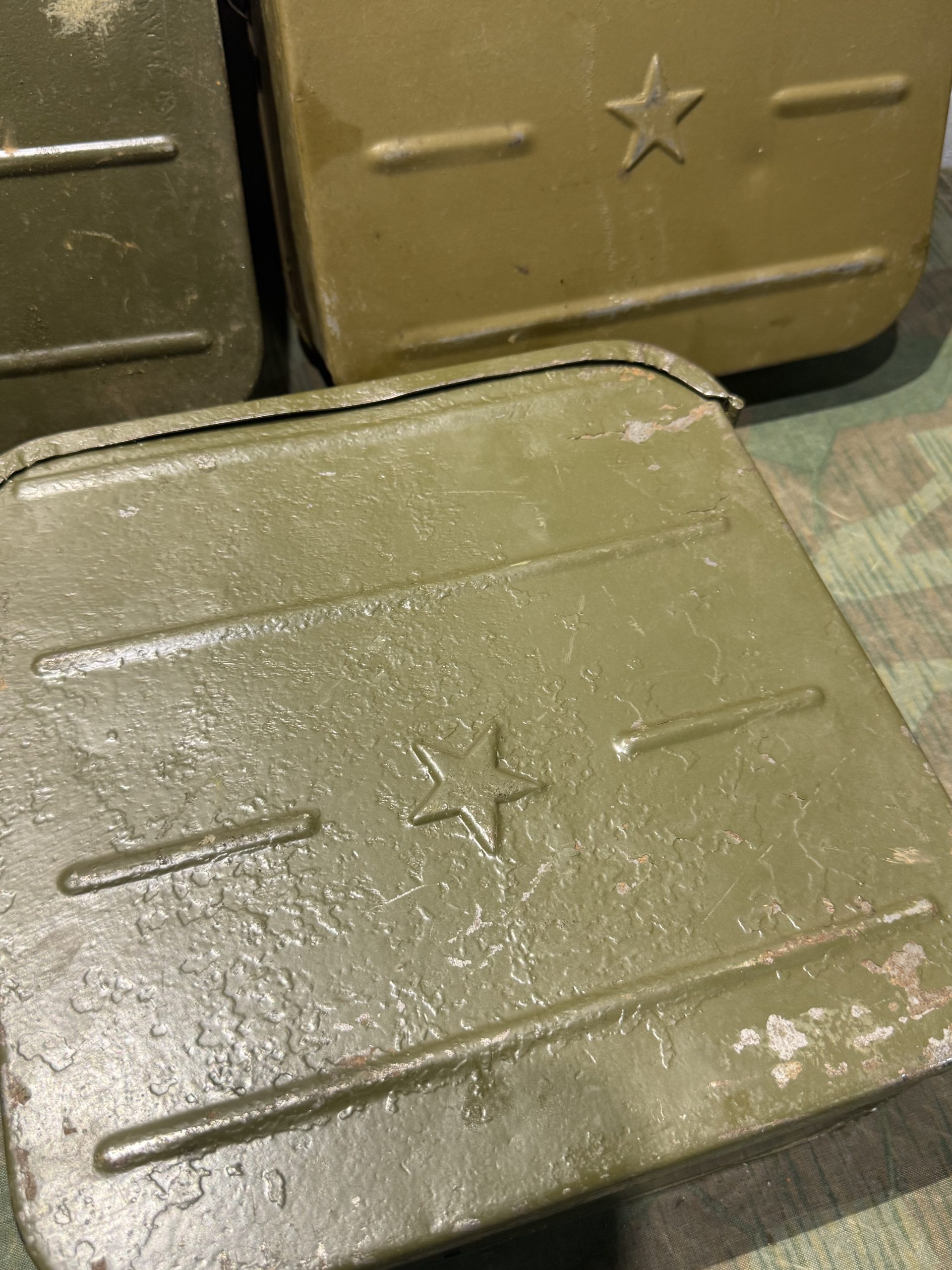 Original WW1 / WW2 Soviet Russian USSR Maxim M1910 Ammo Can 7.62X54 Very Good Cond. - Image 16