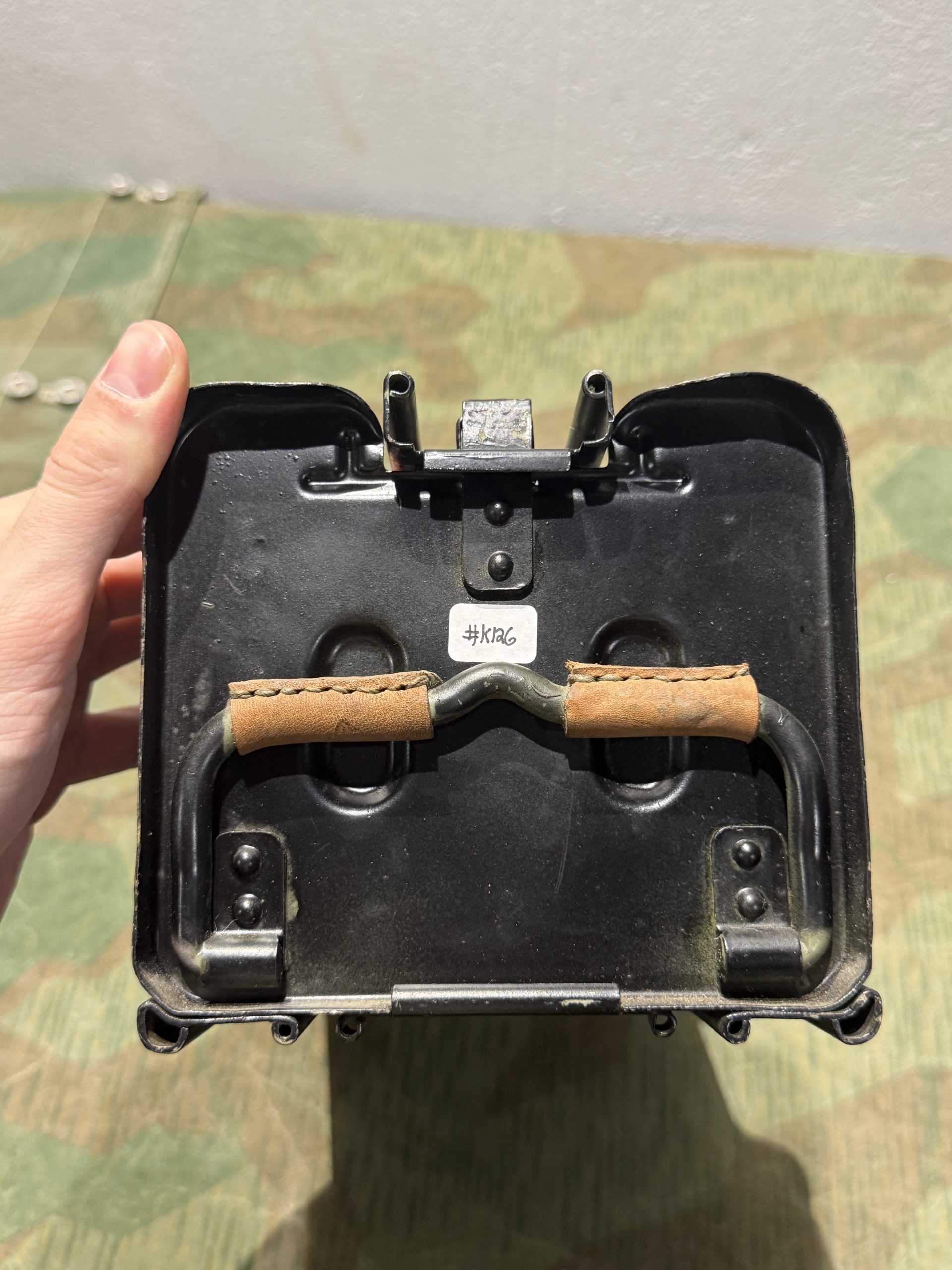 WW2 German Style / Yugo Mg34 Mg42 2x Drums w/ Carrier Gurttrommel - Image 2