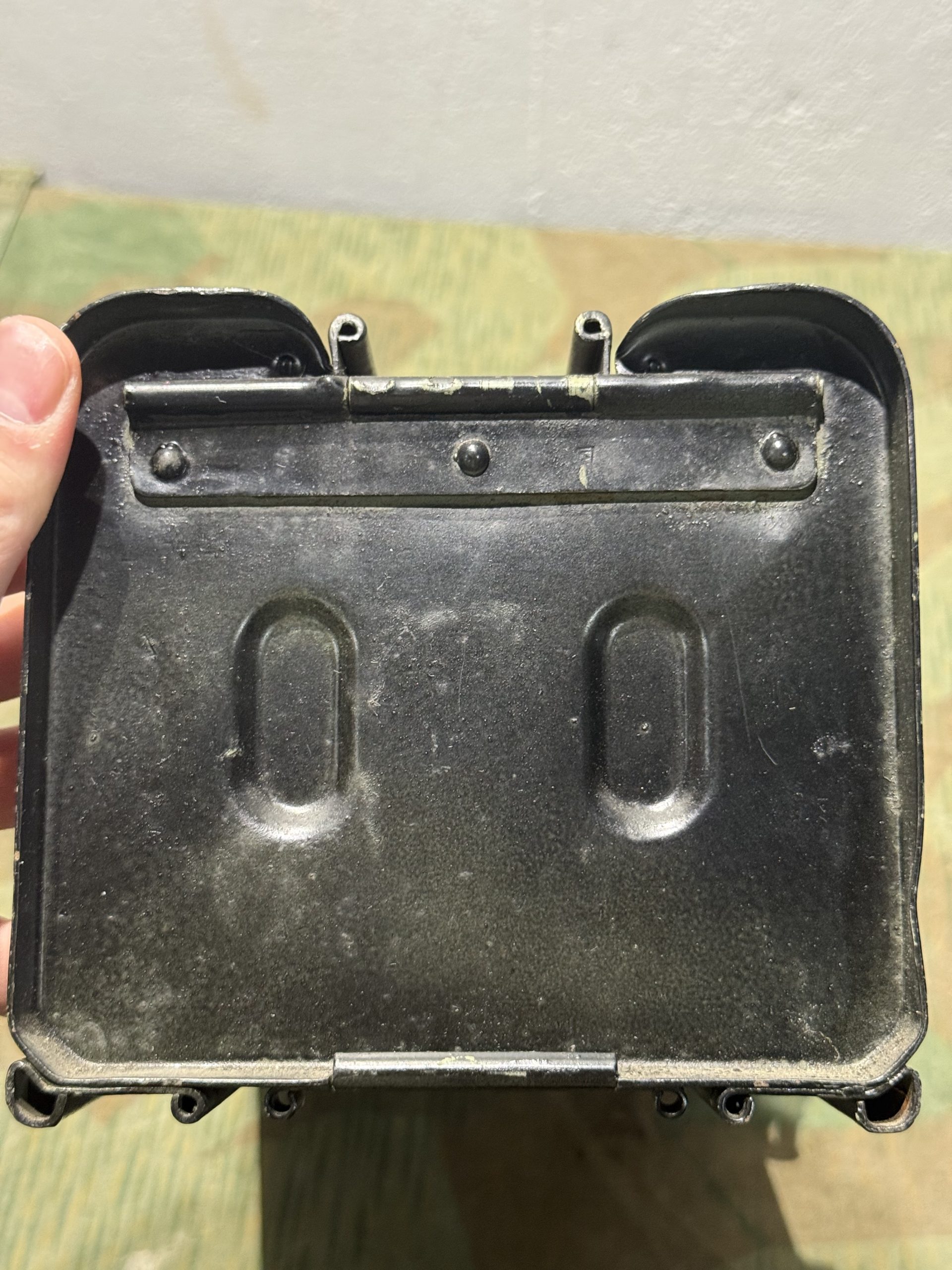 WW2 German Style / Yugo Mg34 Mg42 2x Drums w/ Carrier Gurttrommel - Image 7