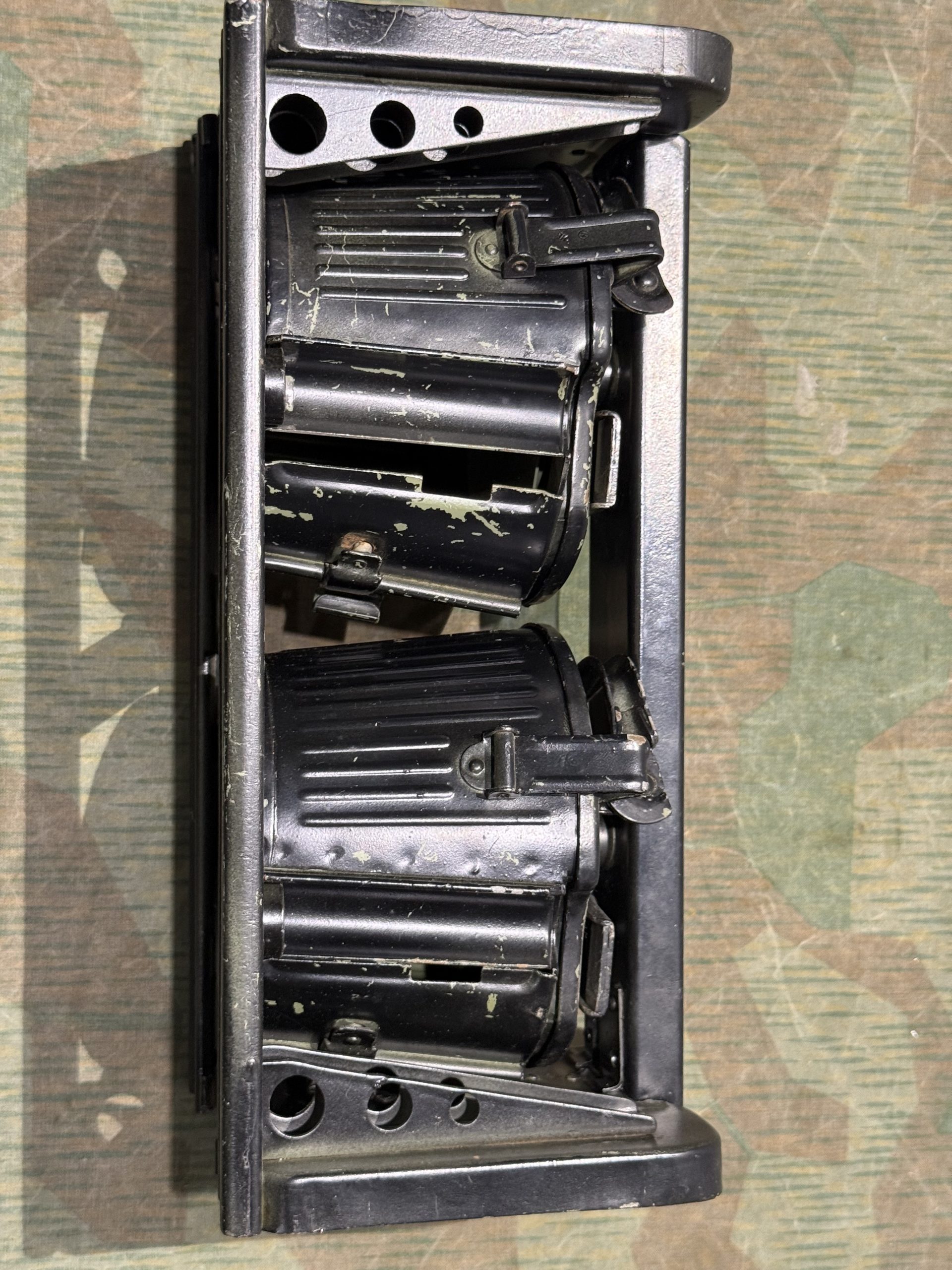 WW2 German Style / Yugo Mg34 Mg42 2x Drums w/ Carrier Gurttrommel - Image 8