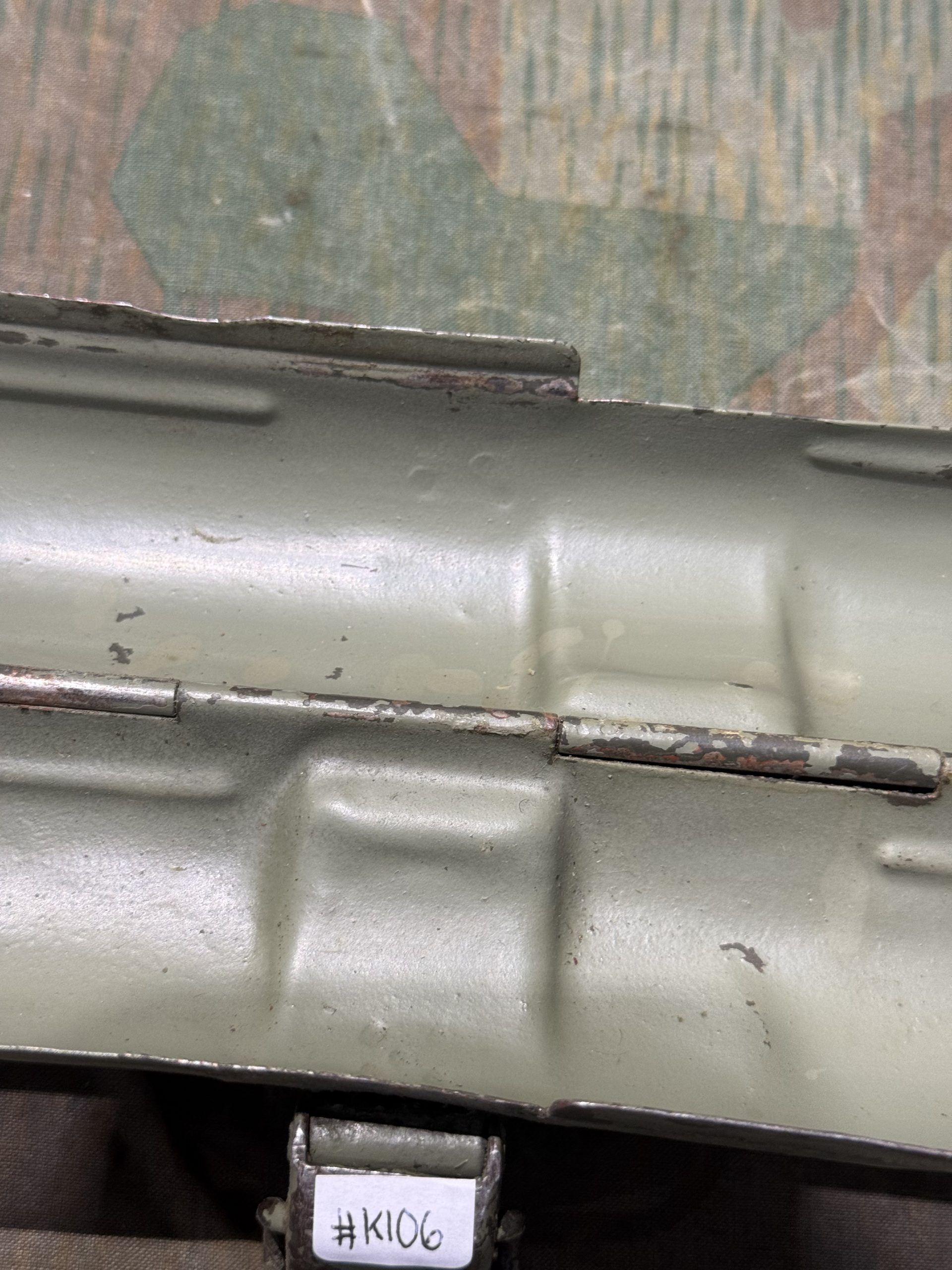 Original WW2 German Mg34 Spare Barrel Carrier Holder Marked Laufschützer 43 BEQ - Image 11