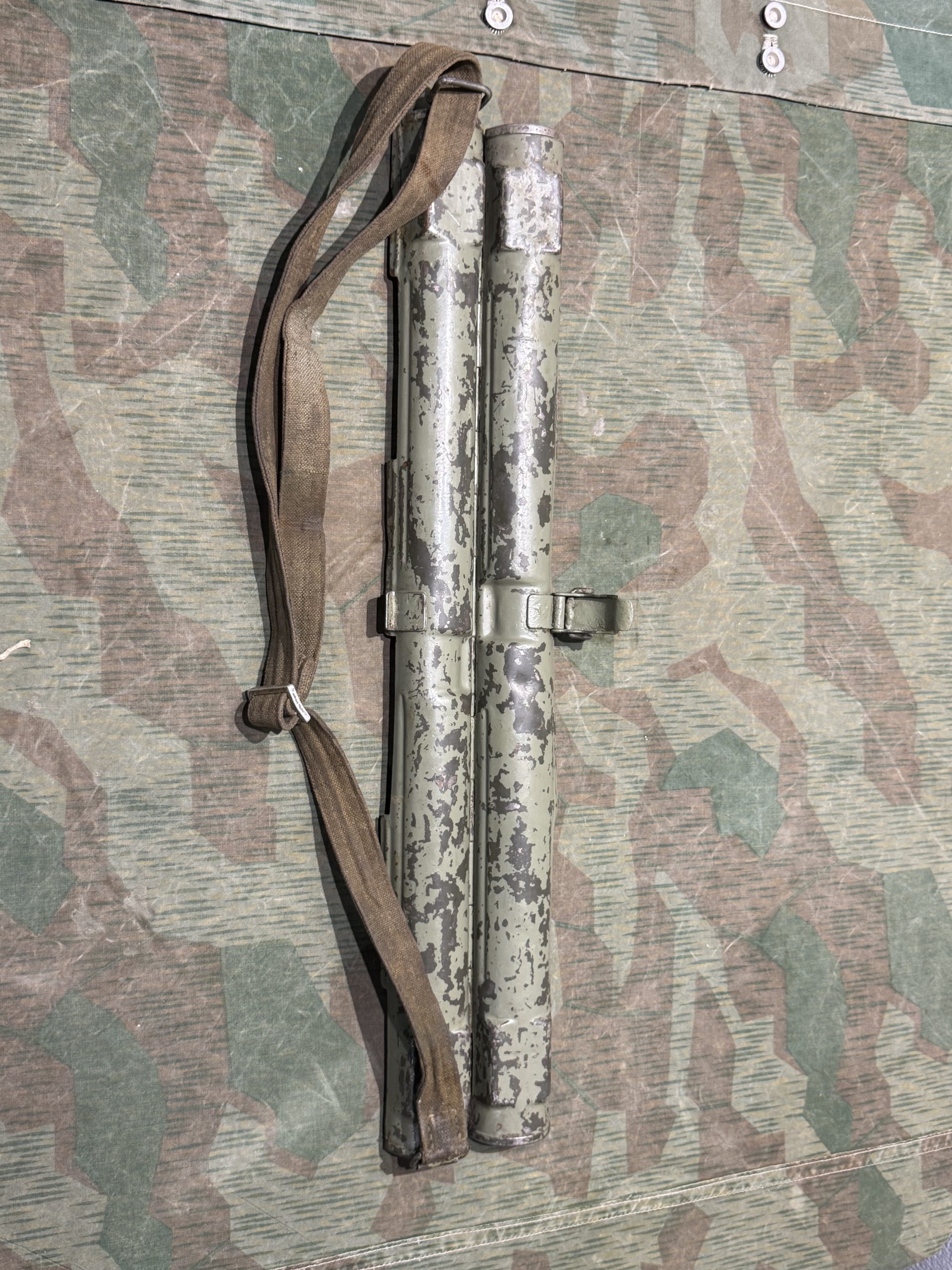 Original WW2 German Mg34 Spare Barrel Carrier Holder Marked Laufschützer 43 BEQ - Image 14