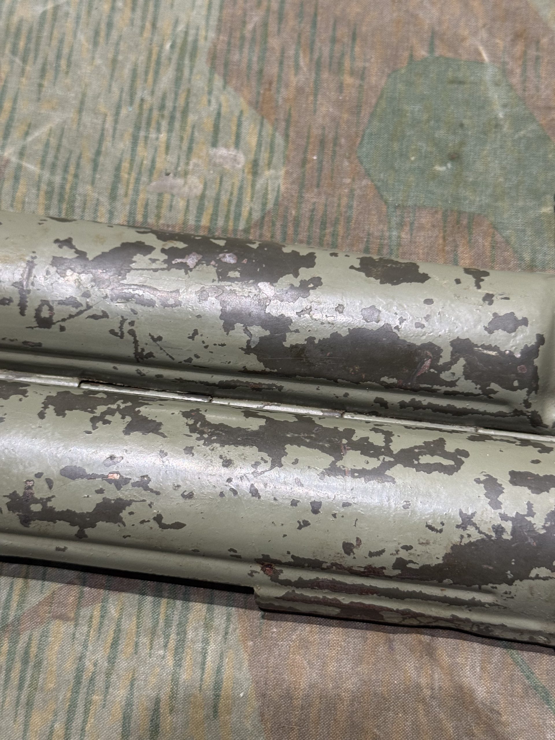 Original WW2 German Mg34 Spare Barrel Carrier Holder Marked Laufschützer 43 BEQ - Image 16