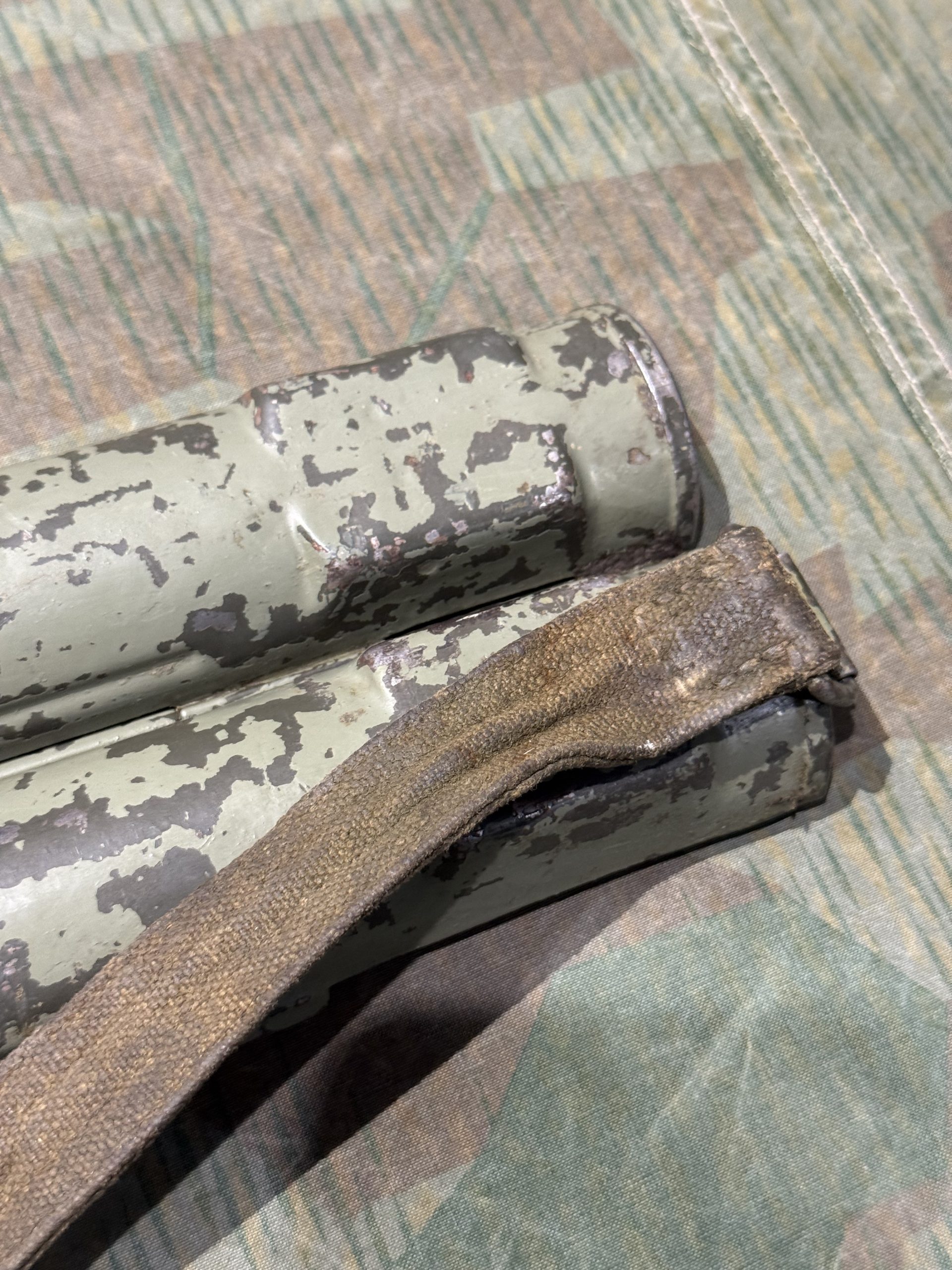Original WW2 German Mg34 Spare Barrel Carrier Holder Marked Laufschützer 43 BEQ - Image 18