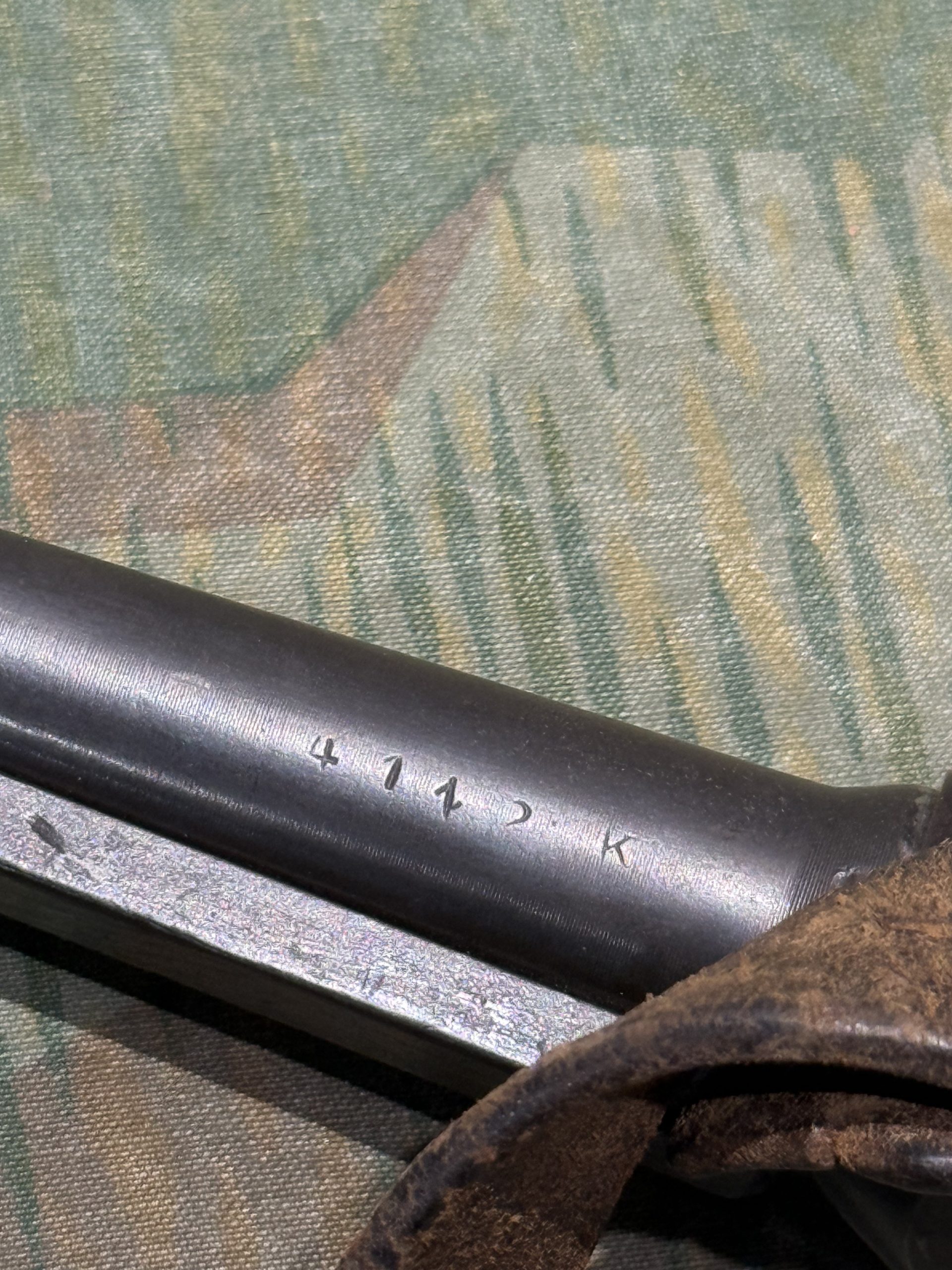Original WW2 German Deactivated MP40 Display Gun BNZ 1943 Marked w/ Live Barrel, Sling & Magazine - Image 9