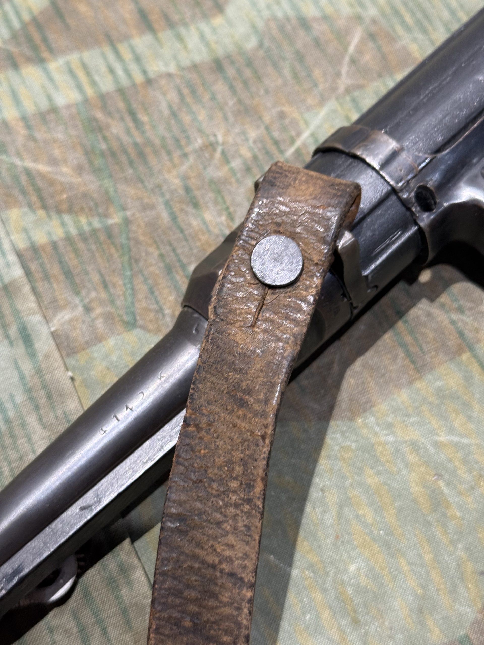 Original WW2 German Deactivated MP40 Display Gun BNZ 1943 Marked w/ Live Barrel, Sling & Magazine - Image 38