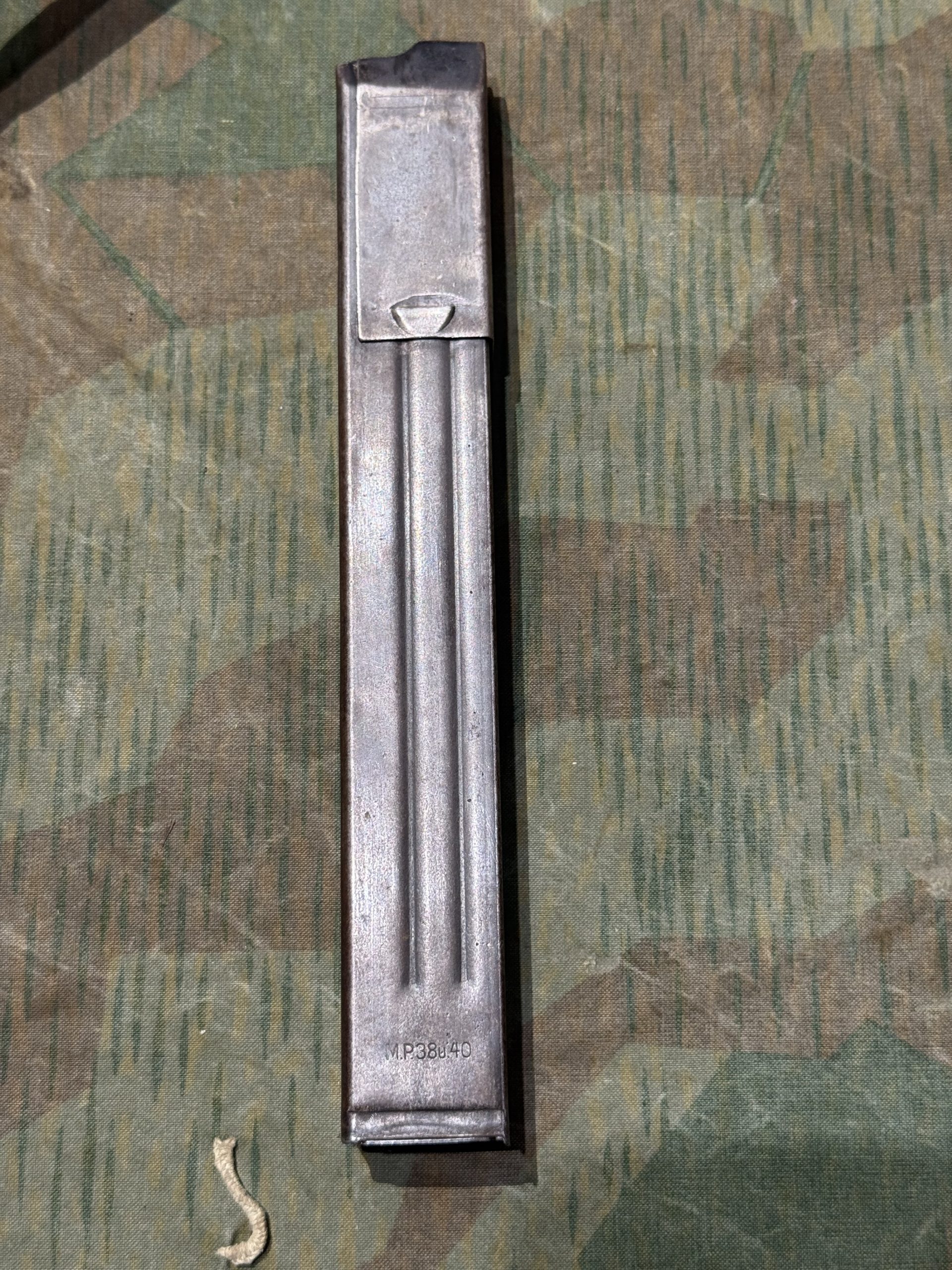 Original WW2 German Deactivated MP40 Display Gun BNZ 1943 Marked w/ Live Barrel, Sling & Magazine - Image 46