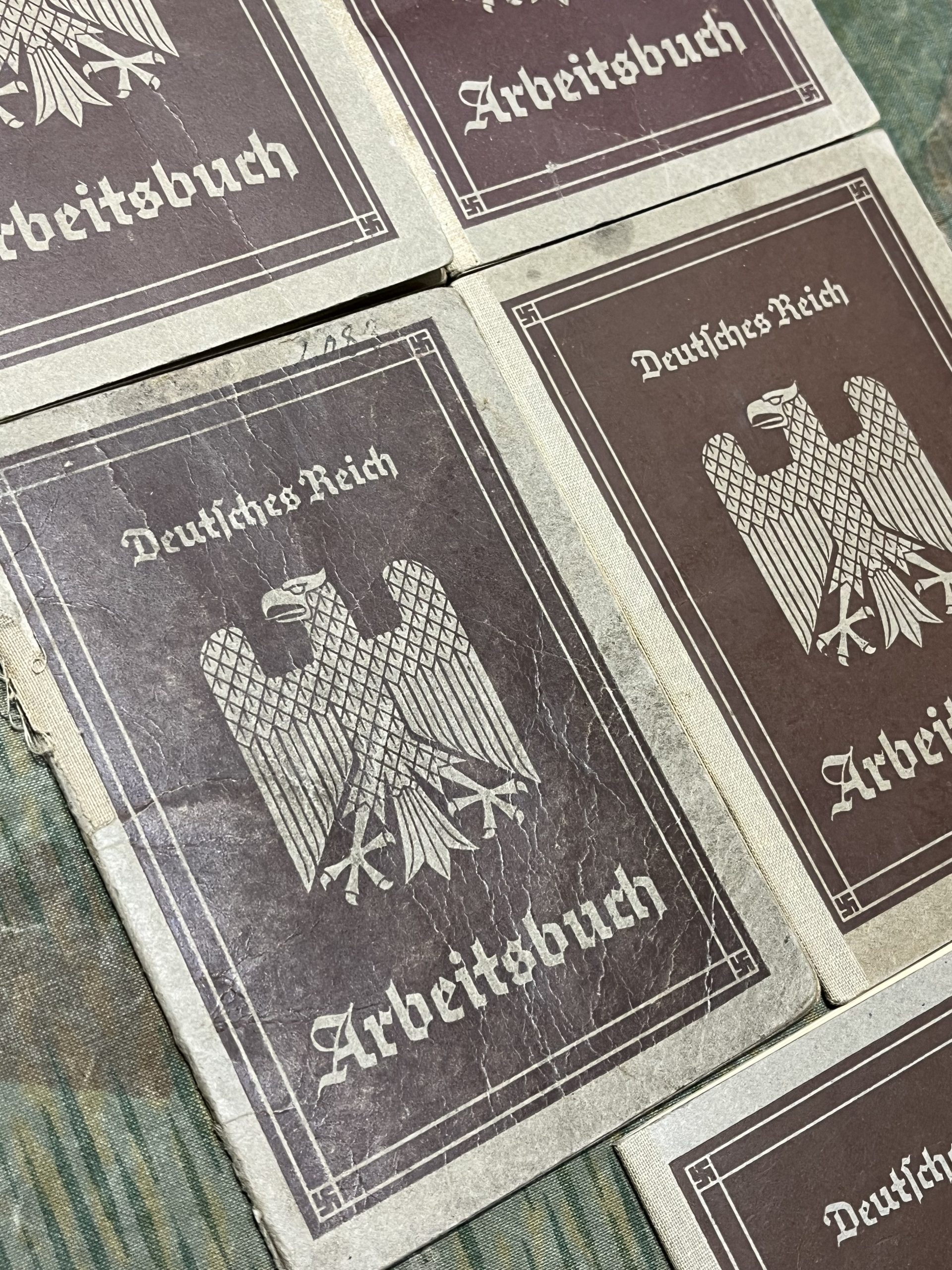 Original WW2 German Arbeitsbuch Version 1 Passbook - Image 14