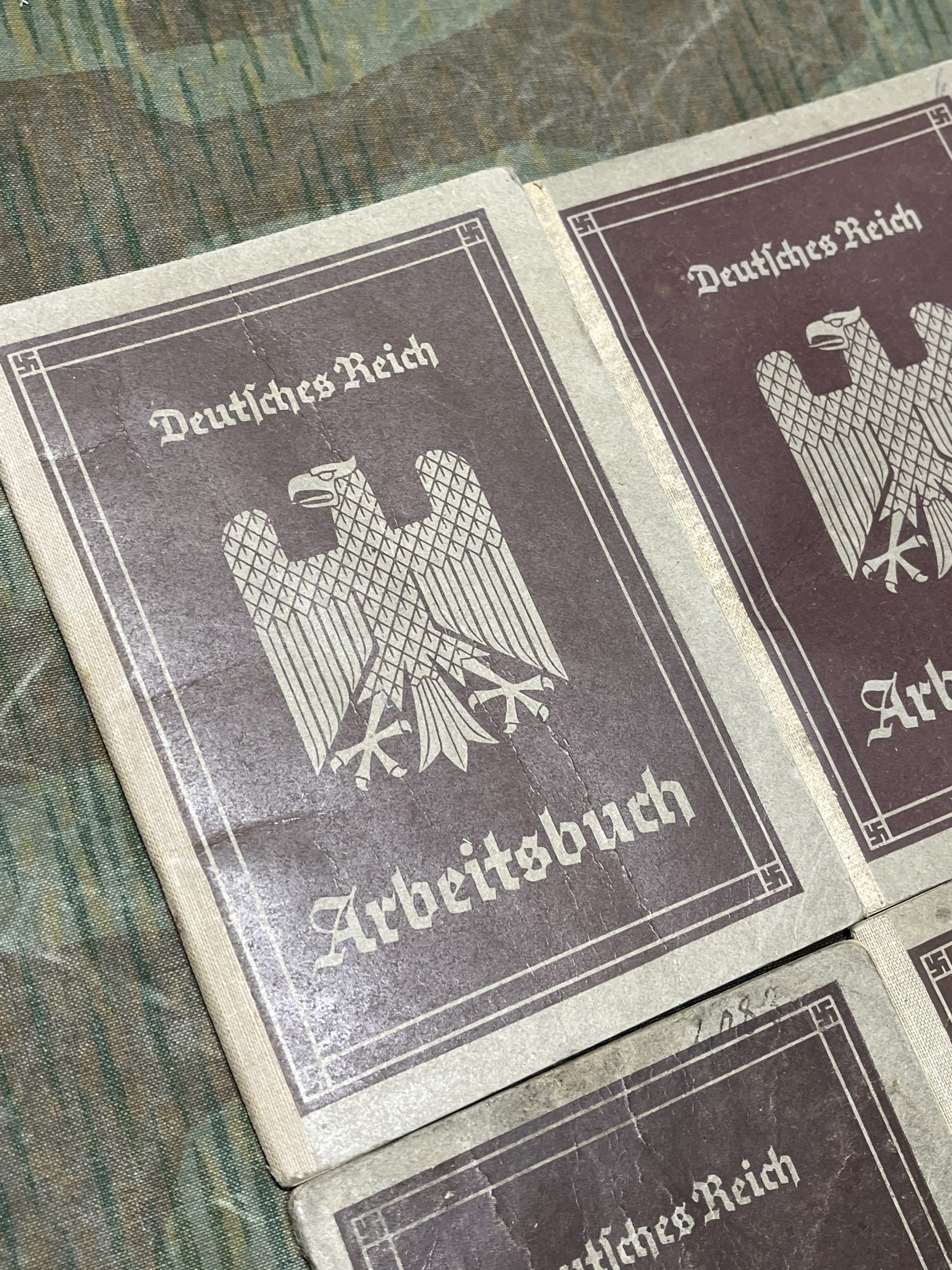 Original WW2 German Arbeitsbuch Version 1 Passbook - Image 15