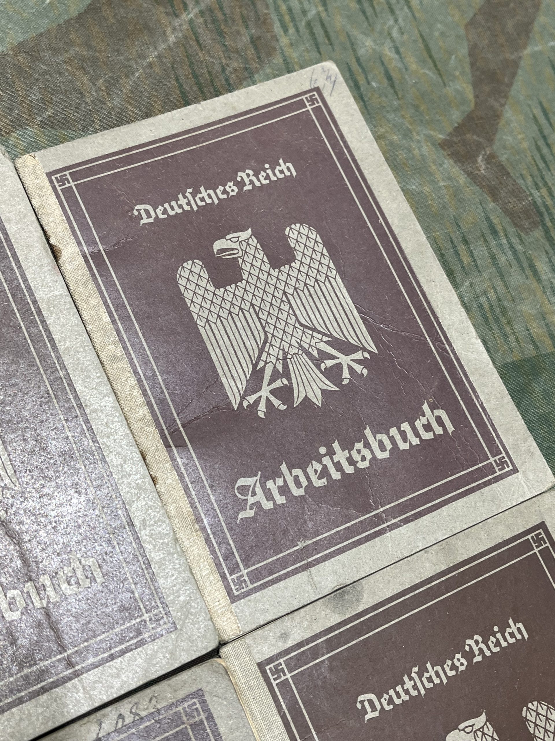 Original WW2 German Arbeitsbuch Version 1 Passbook - Image 16