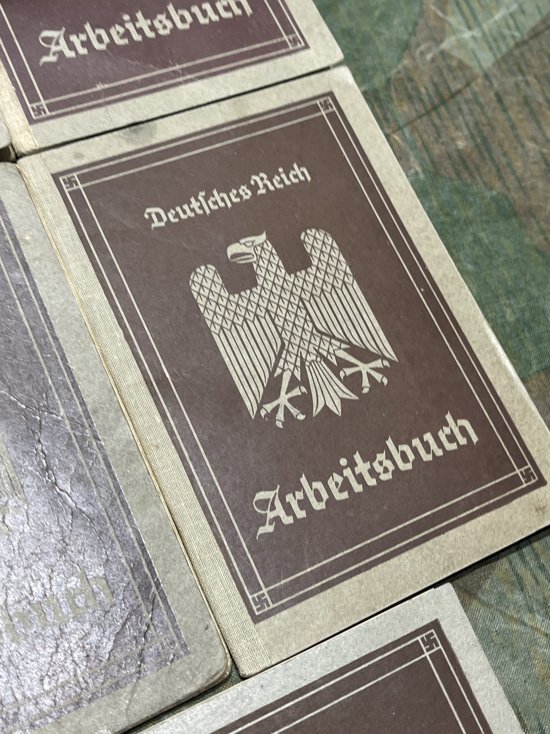 Original WW2 German Arbeitsbuch Version 1 Passbook - Image 17