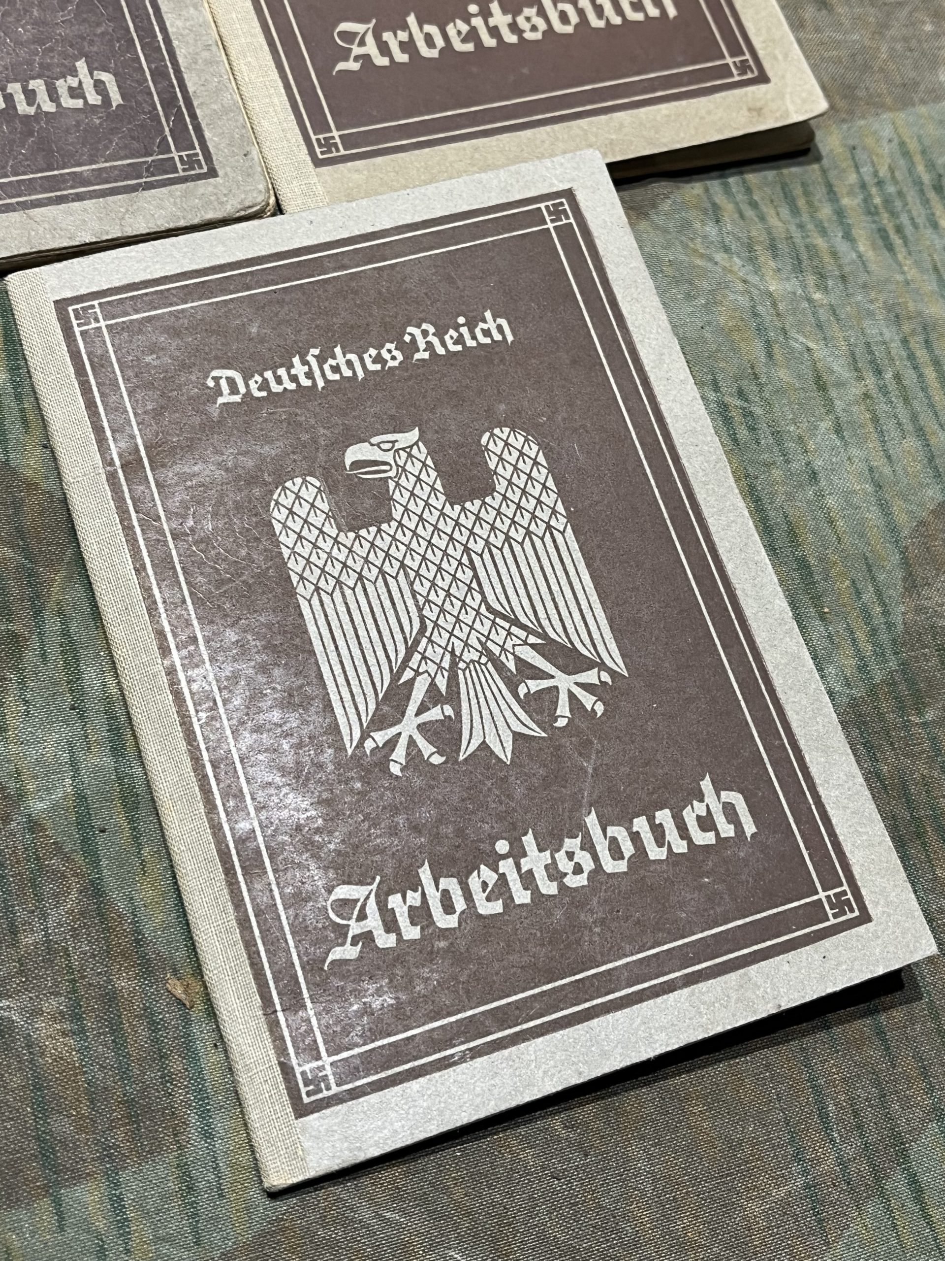 Original WW2 German Arbeitsbuch Version 1 Passbook - Image 2