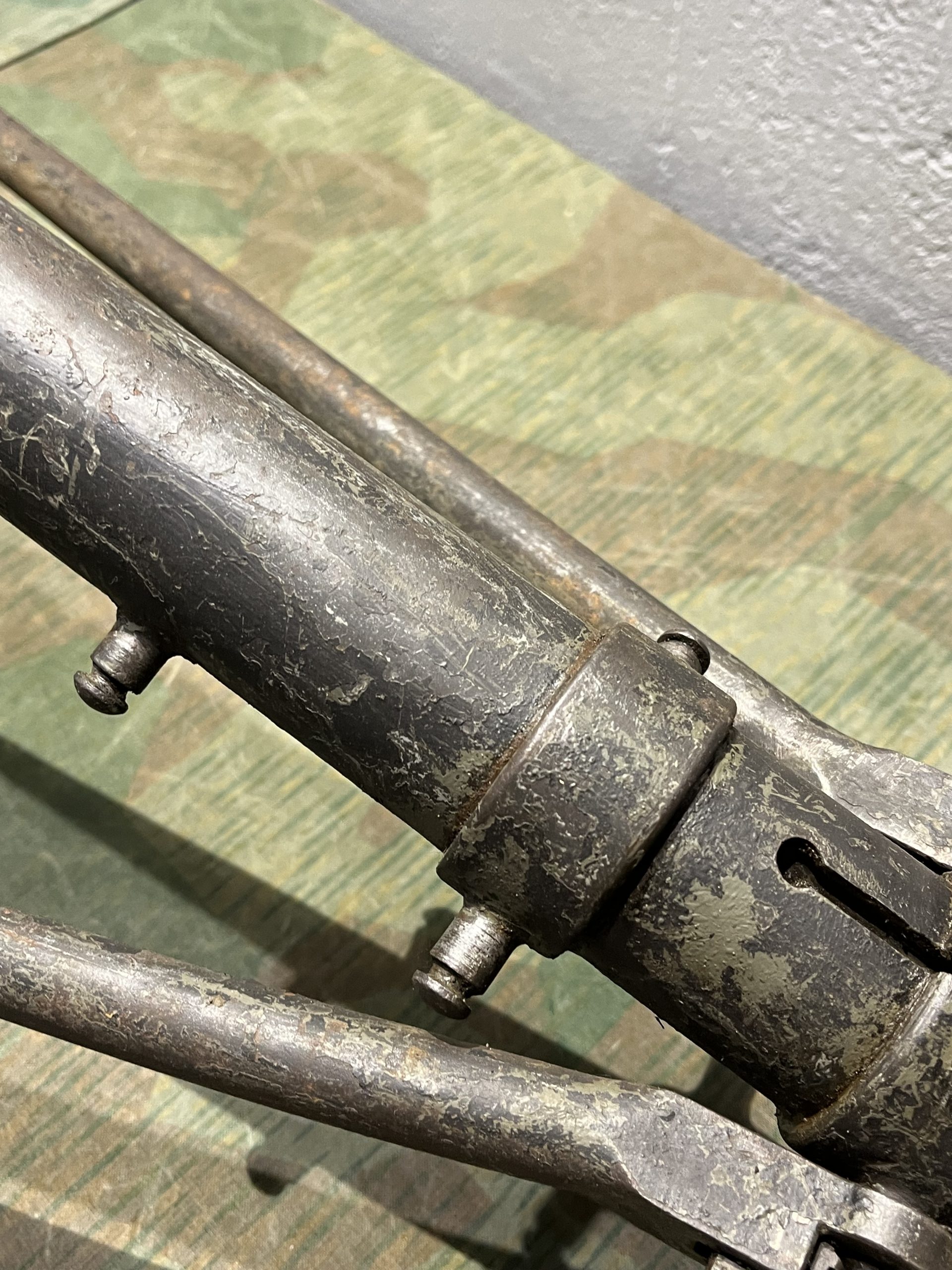WW2 Italian Breda M37 Machine Gun Tripod w/ AA Stand Accessories - Image 10