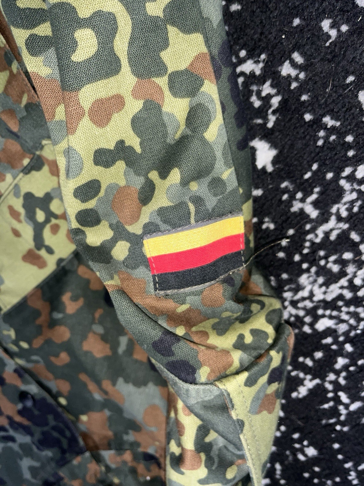 Original Bundeswehr German BW Flecktarn Parka Coat - Image 2