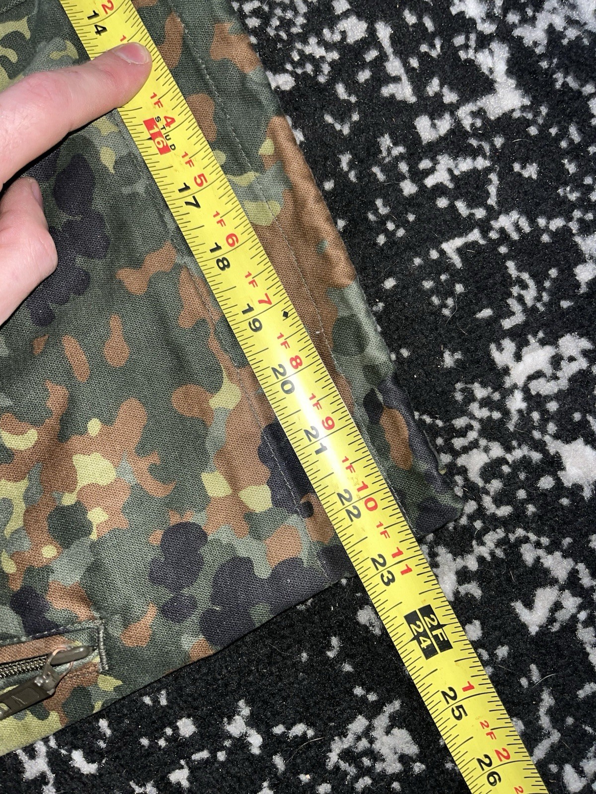 Original Bundeswehr German BW Flecktarn Parka Coat - Image 16