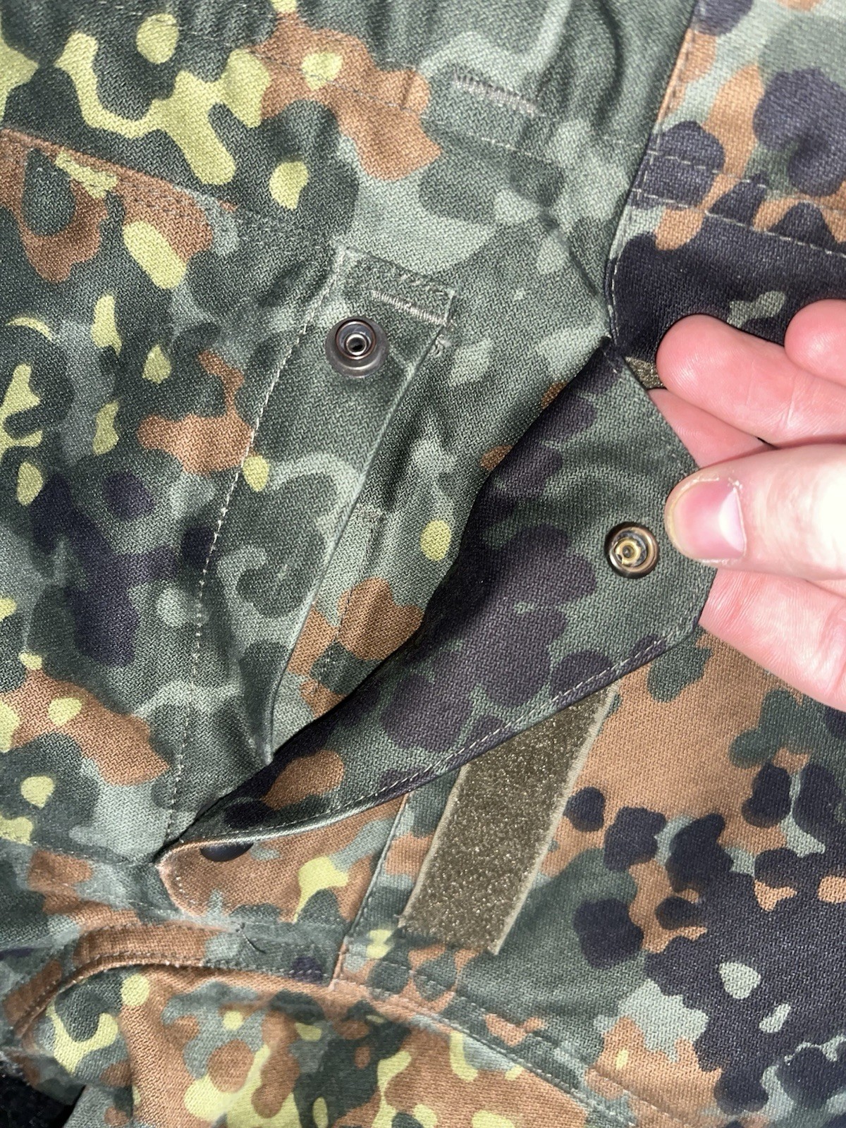 Original Bundeswehr German BW Flecktarn Parka Coat - Image 4