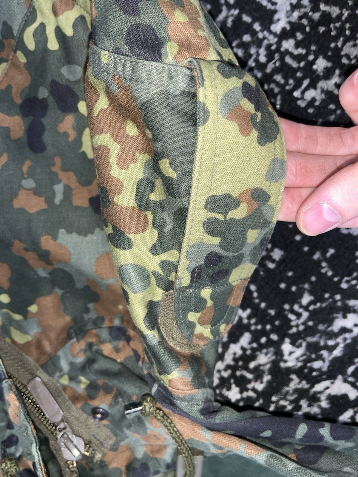 Original Bundeswehr German BW Flecktarn Parka Coat - Image 5